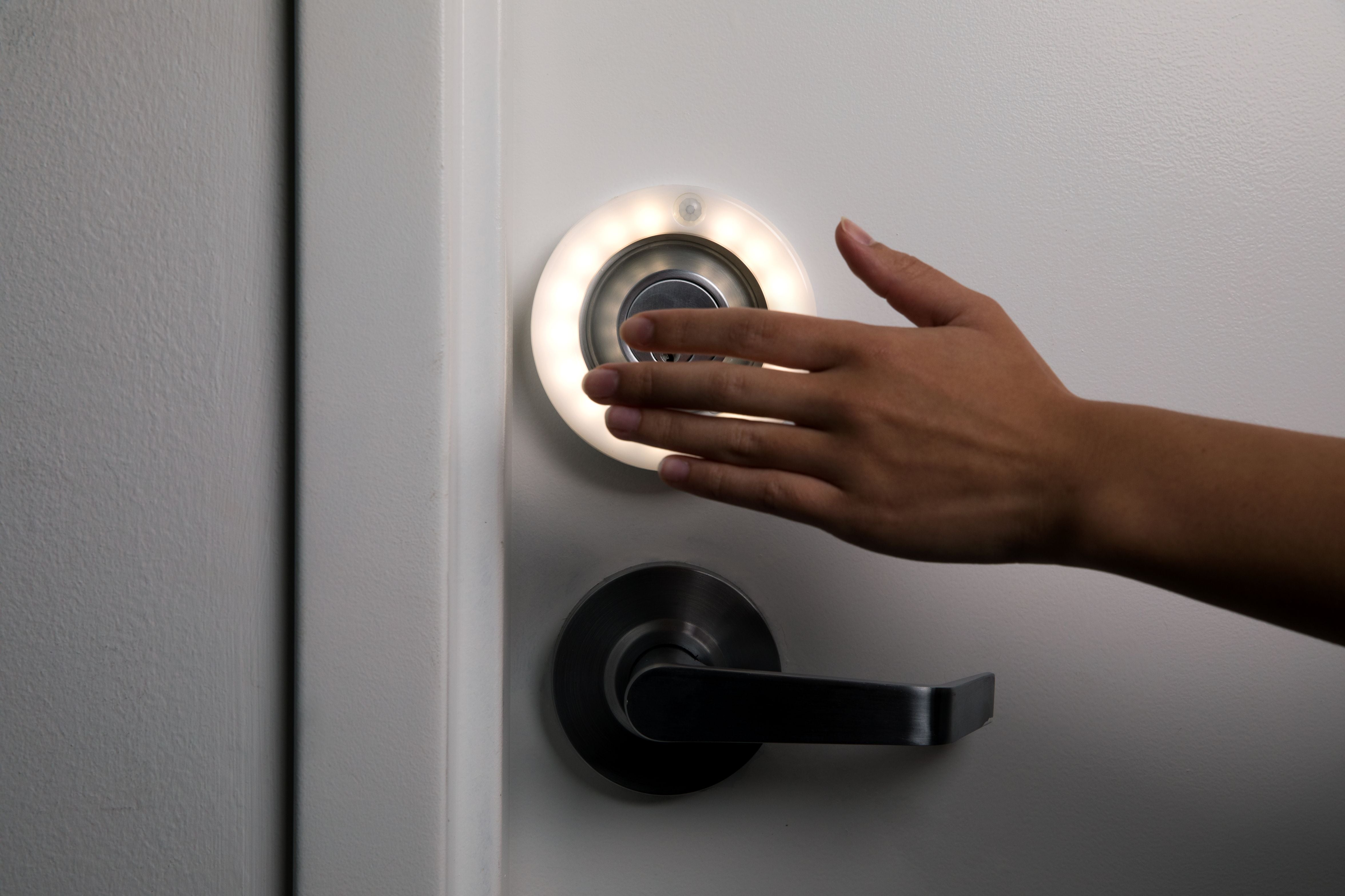 Door HALO: LED, rechargeable, motion sensor Safety and Security light ...